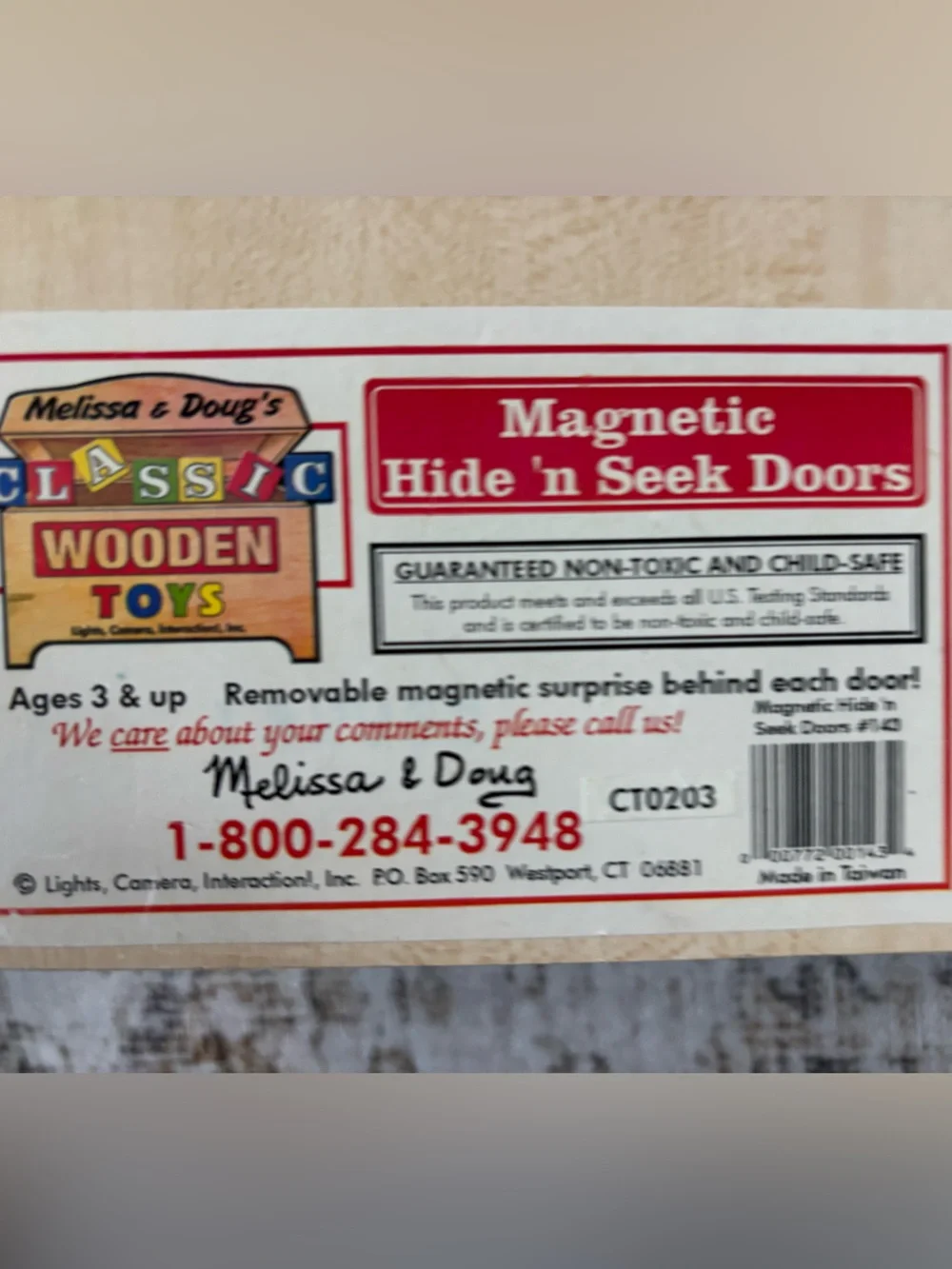 Melissa & Doug Kids' Wooden Latch Boards - Colorful Locks Activity